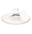 Ventilador led de techo con aspas Mantra Soho blanco