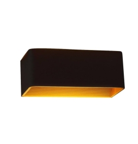 BAÑADOR DE PARED NEGRO/ORO 12W