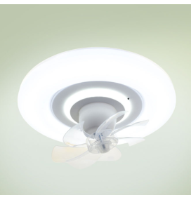 Ventilador de techo led Raki move 38W blanco