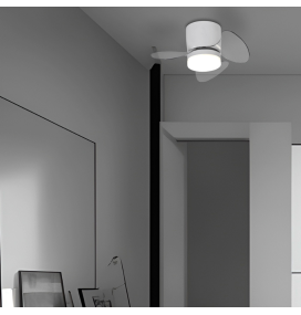 Ventilador led de techo Jueric Dubai 30W blanco