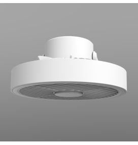 Ventilador led portátil con batería recargable Valle blanco