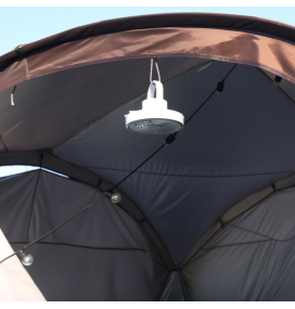 Ventilador led portátil con batería recargable Valle blanco