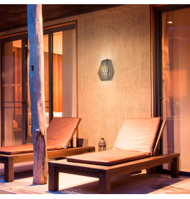 Aplique pared Newgarden Conta con batería recargable