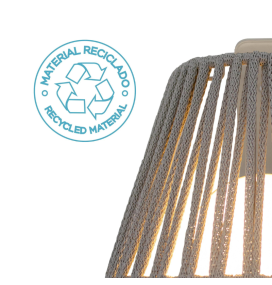 Aplique pared Newgarden Conta con batería recargable