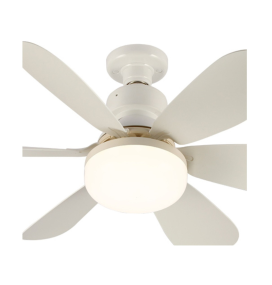 Ventilador de techo led E27 Oceano 18W blanco