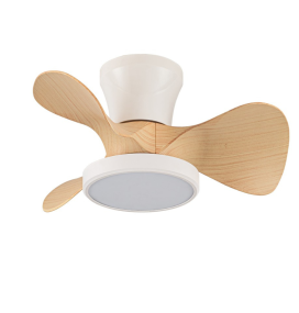 Ventilador de techo led Sierra 20W blanco y haya