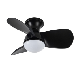 Ventilador de techo led Dalia 20W negro