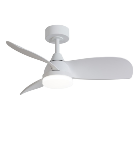 Ventilador de techo led Clavel 18W blanco
