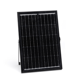 Foco proyector led solar 50W 6000K negro SP06