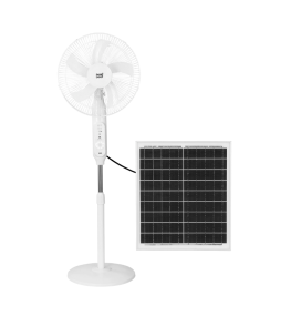 Ventilador de pie solar con...