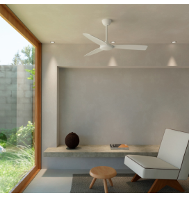 Ventilador de techo Sulion Lia sin luz blanco