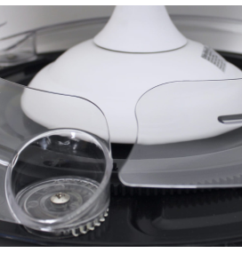 Ventilador de techo led con aspas retráctiles Delta 72W blanco