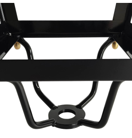 Cabeza de farola led solar Villa 300W negra