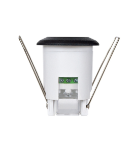 Sensor de movimiento mini para empotrar en techo negro