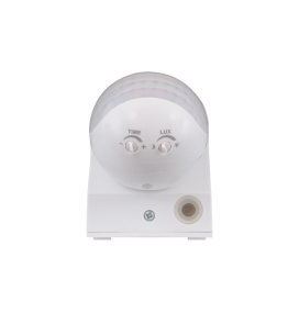 Sensor de movimiento superficie para pared 180º blanco