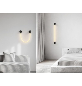 Aplique de pared led Neón 7W 3000K 38cm