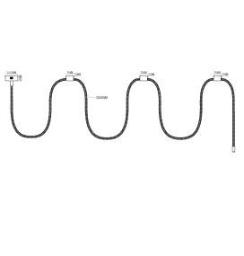 Lámpara led de techo o pared Neón 30W 3000K