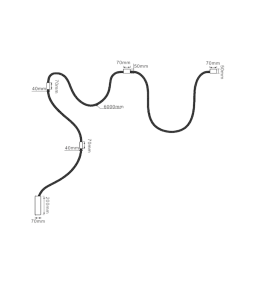 Lámpara led de techo o pared Neón 52W 3000K