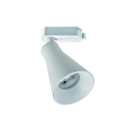 Foco de carril led monofásico 649T16 blanco