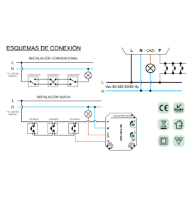 Regulador Wifi Universal led con memoria Kadylux WI-FIRT300