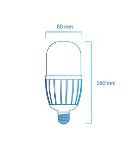 Bombilla led ATMOSS E27 30W 3500Lm 3200K