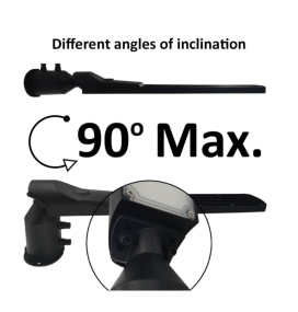 Farola led chip Osram 50W negra