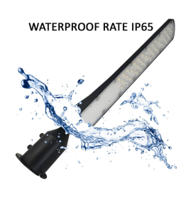 Farola led chip Osram 50W negra