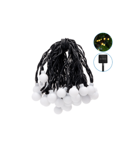 Guirnalda bolas blancas led...