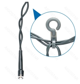 Cortina carámbano de luz led solar 5m 6500K