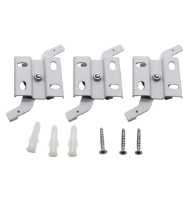 Set de accesorios para hacer plafón de techo lámparas lineales blancas