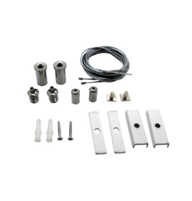 Set de accesorios para hacer colgante lámparas lineales blancas