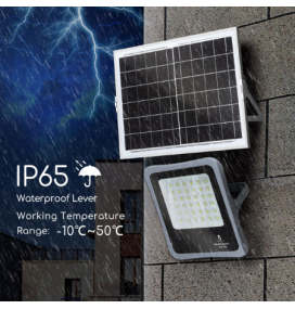 Foco proyector led solar 100W 6000K