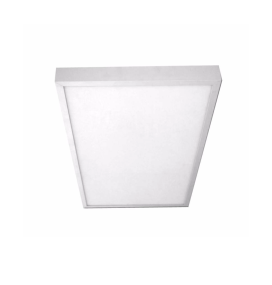 Plafón led rectangular 60x30cm 36W CCT blanco