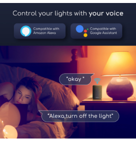 Bombilla led inteligente Wifi E27 14W RGB+CCT