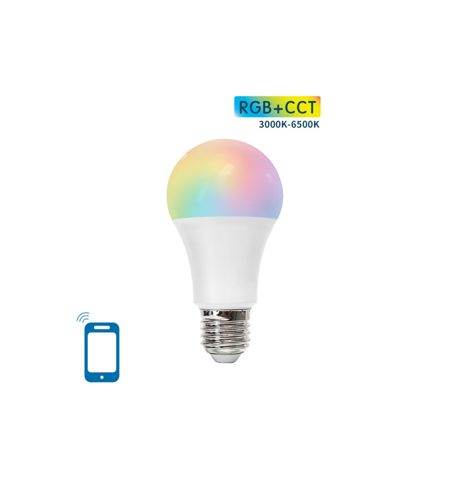 Bombilla led inteligente Wifi E27 15W RGB+CCT