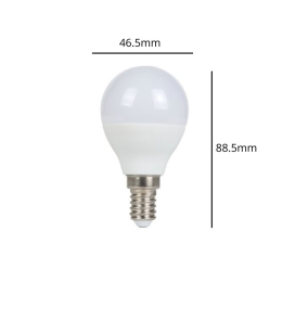 Bombilla led esférica E14 5W 400Lm