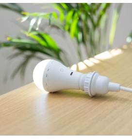 Bombilla led E27 recargable Newgarden Lapera CCT con mando