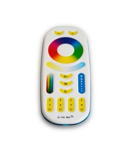 Mando control RF tiras led RGB, RGBW y RGBCCT 4 ZONAS