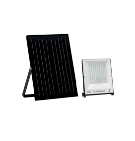 Foco proyector led solar 50W CCT con sensor de movimiento