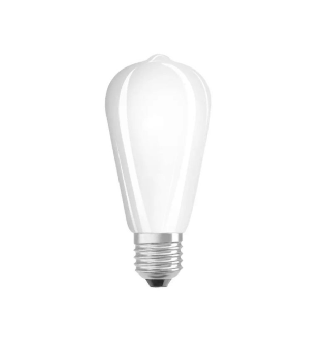 Bombilla led E27 cristal opal y forma de pera 8W