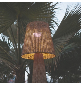 Lámpara led de pie Newgarden Lola 165 Nature batería recargable