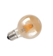 Bombilla led globo vintage ambar E27 6W 600Lm