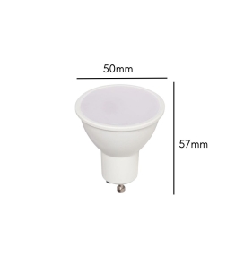 Bombilla led GU10 6W 12/24V 550Lm
