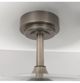 Ventilador de techo led con aspas retráctiles Delta 72W níquel