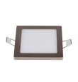 DOWNLIGHT SLIM CUADRADO  8W NIQUEL