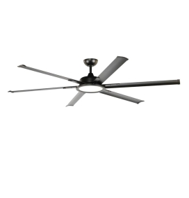 Ventilador de techo led Acacia 20W negro Ø180cm