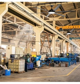 Ventilador de techo led Acacia 20W negro Ø250cm