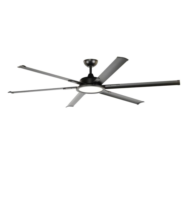 Ventilador de techo led Acacia 20W negro Ø250cm