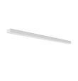 Lámpara lineal led de techo o colgante 40W 118cm blanca CCT