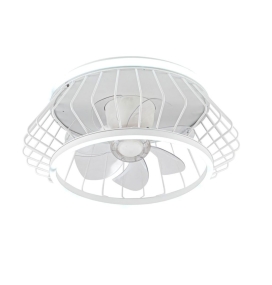 Ventilador de techo led Jazmín 50W blanco